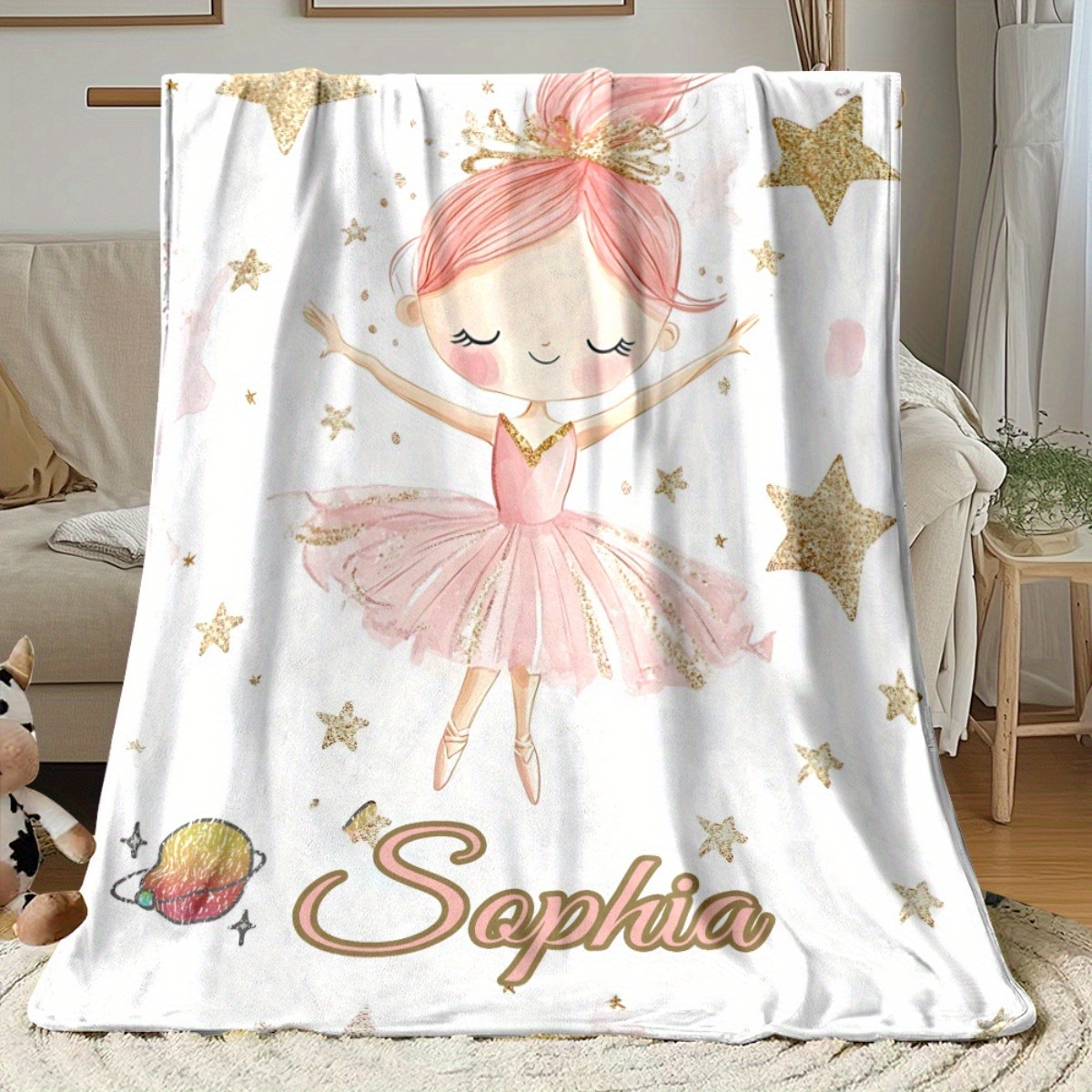 Customized Name Ballet Girl Bl – обзор и цена Home Textiles And Furnishing