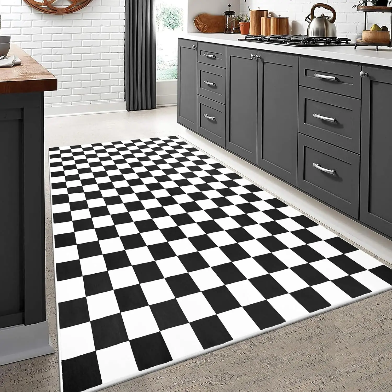 Checkerboard Pattern Carpet Va – обзор и цена Home Textiles Plaid