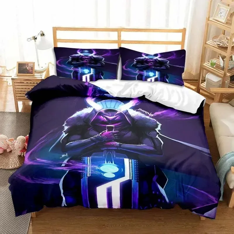 Game Destiny Printed Bed Set D – обзор и цена Linen Duvet Cover