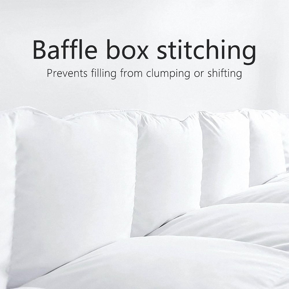 Premium 2100 Series Queen Como – обзор и цена Duvet Insert White