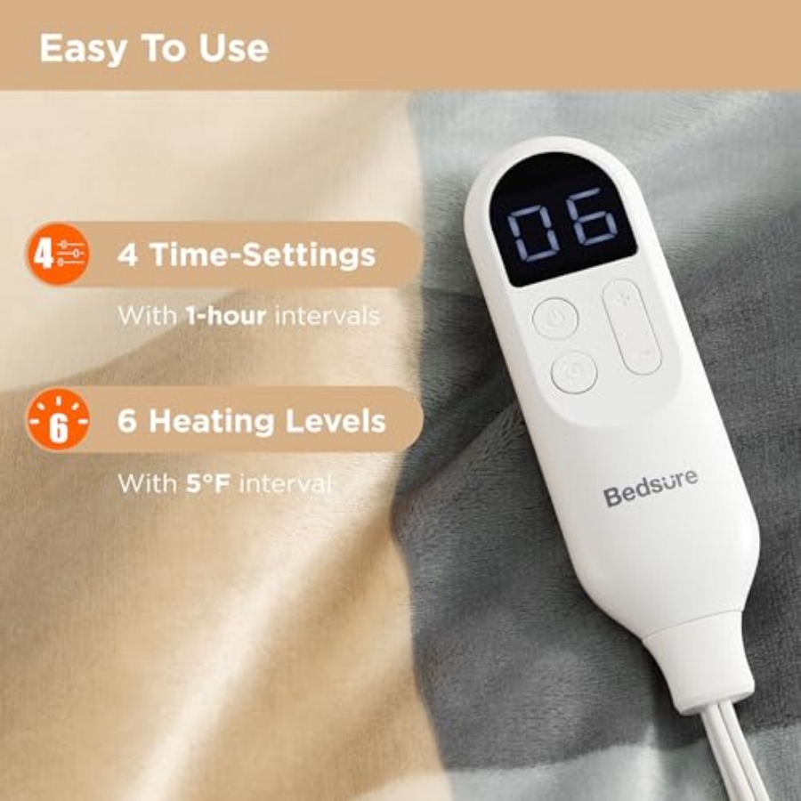 Heated Blanket Wearable Shawl  – обзор и цена Electric Blanket Heated
