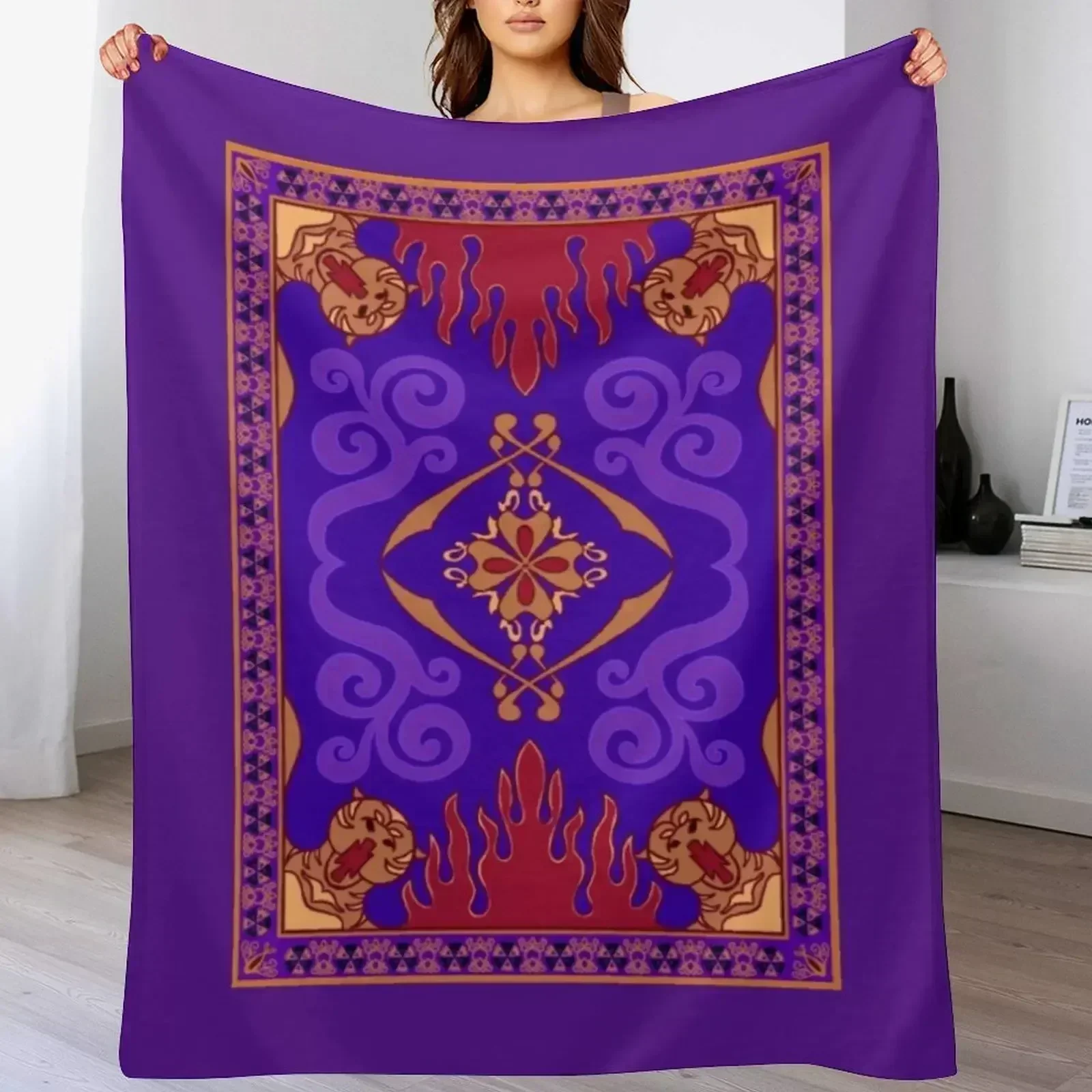 Aladdin  Magic Carpet Throw Bl – обзор и цена Home Textiles Throw