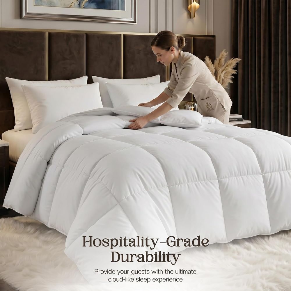 Queen Size All Season Duvet In – обзор и цена Duvet Insert White