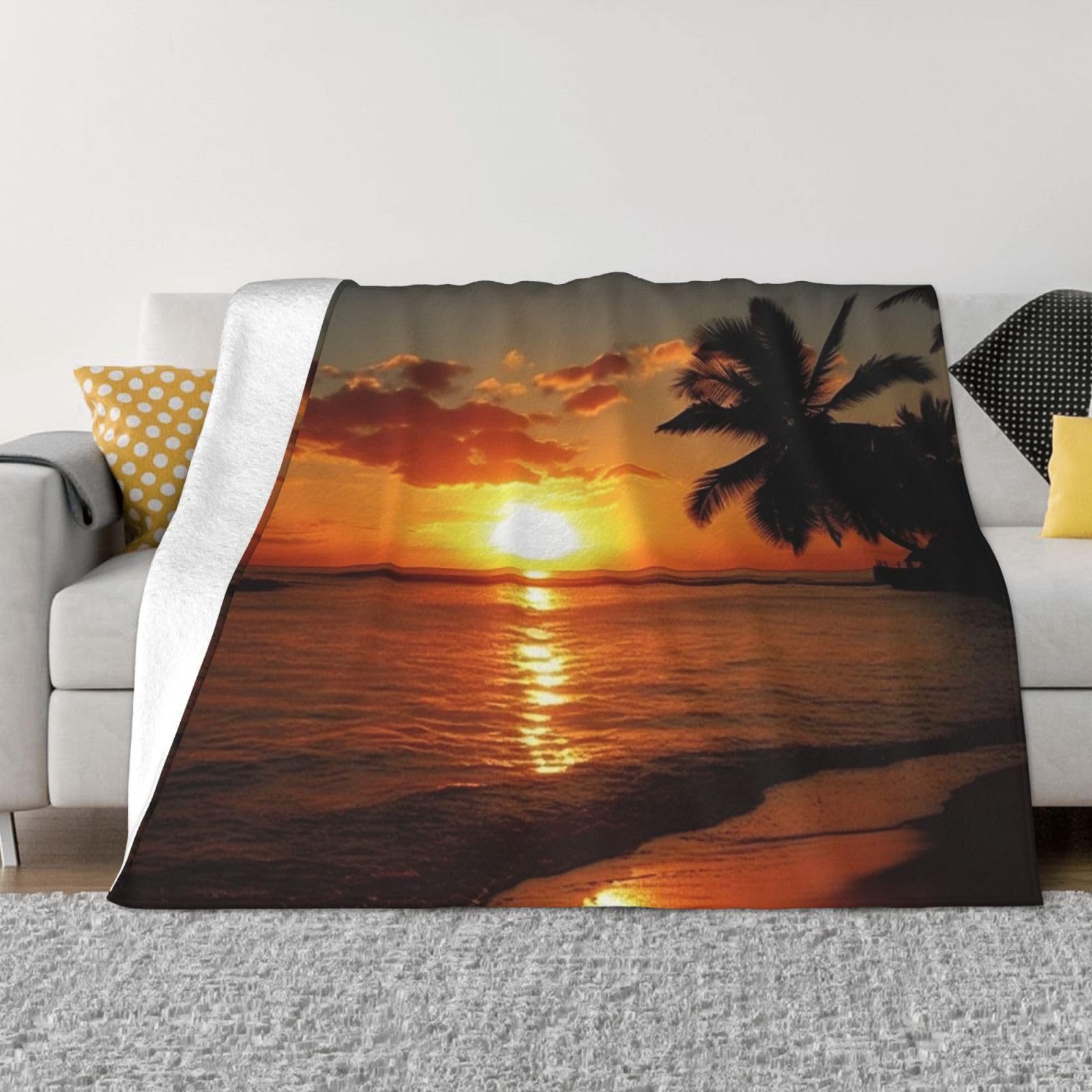 Tropical Ocean Sunrise Printed – обзор и цена Sunrise Home Textiles & Apparel