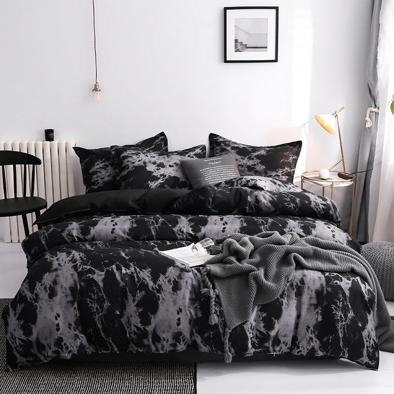Luxury Black Bedding Comforter – обзор и цена Linen Duvet Cover