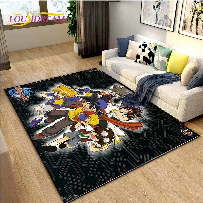 Beyblade Cartoon Anime Carpet  – обзор и цена Home Textiles Rug