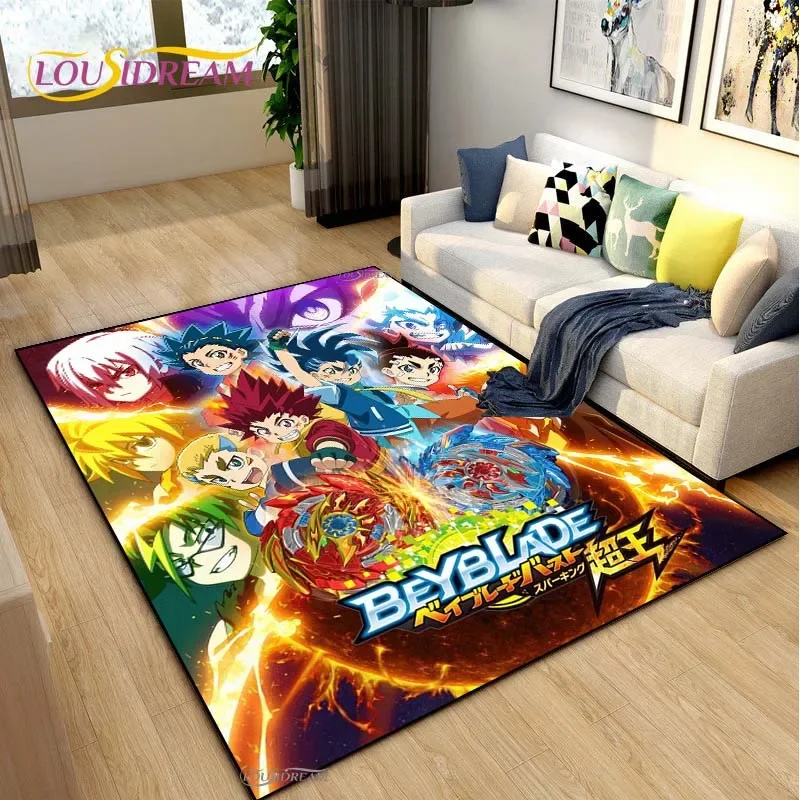 Beyblade Cartoon Anime Carpet  – обзор и цена Home Textiles Rug