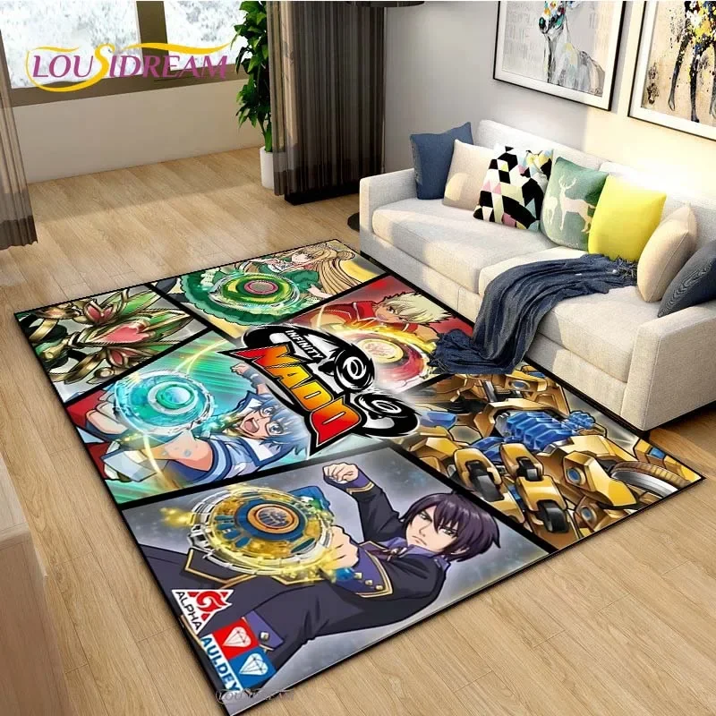 Beyblade Cartoon Anime Carpet  – обзор и цена Home Textiles Rug