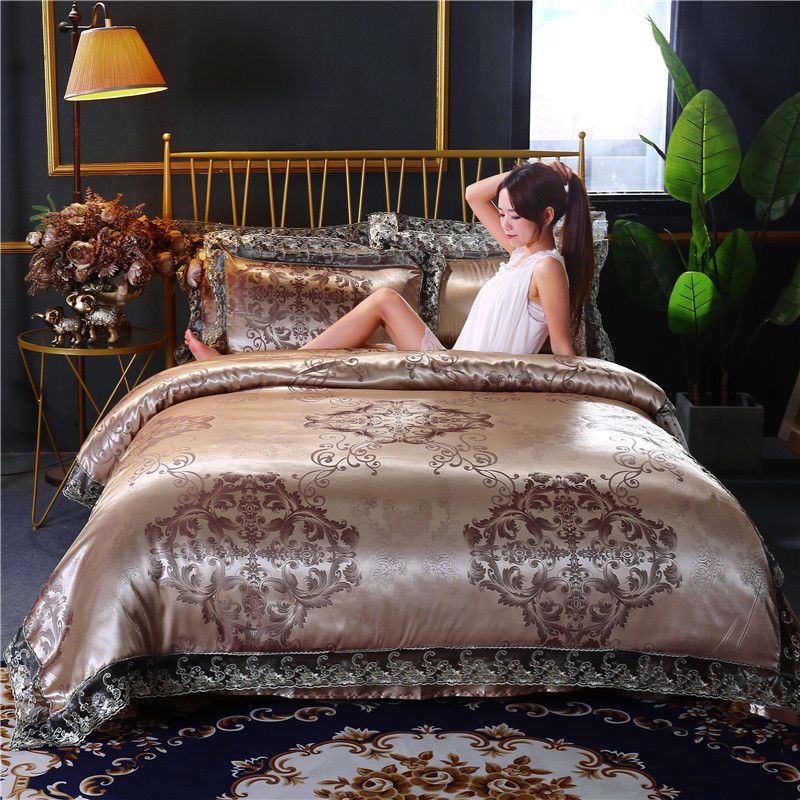 European Classical Luxury 4PCS – обзор и цена Linen Duvet Cover