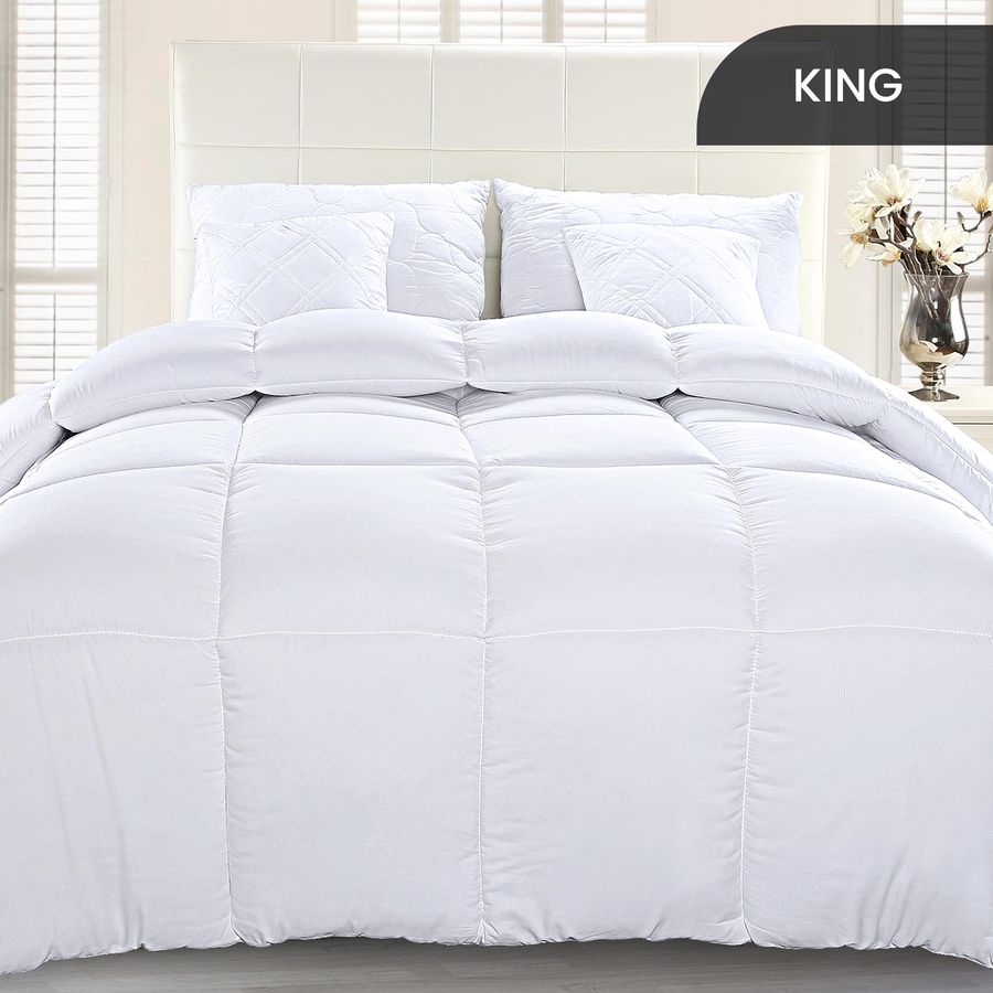 Comforter Duvet Insert, Quilte – обзор и цена Duvet Insert White