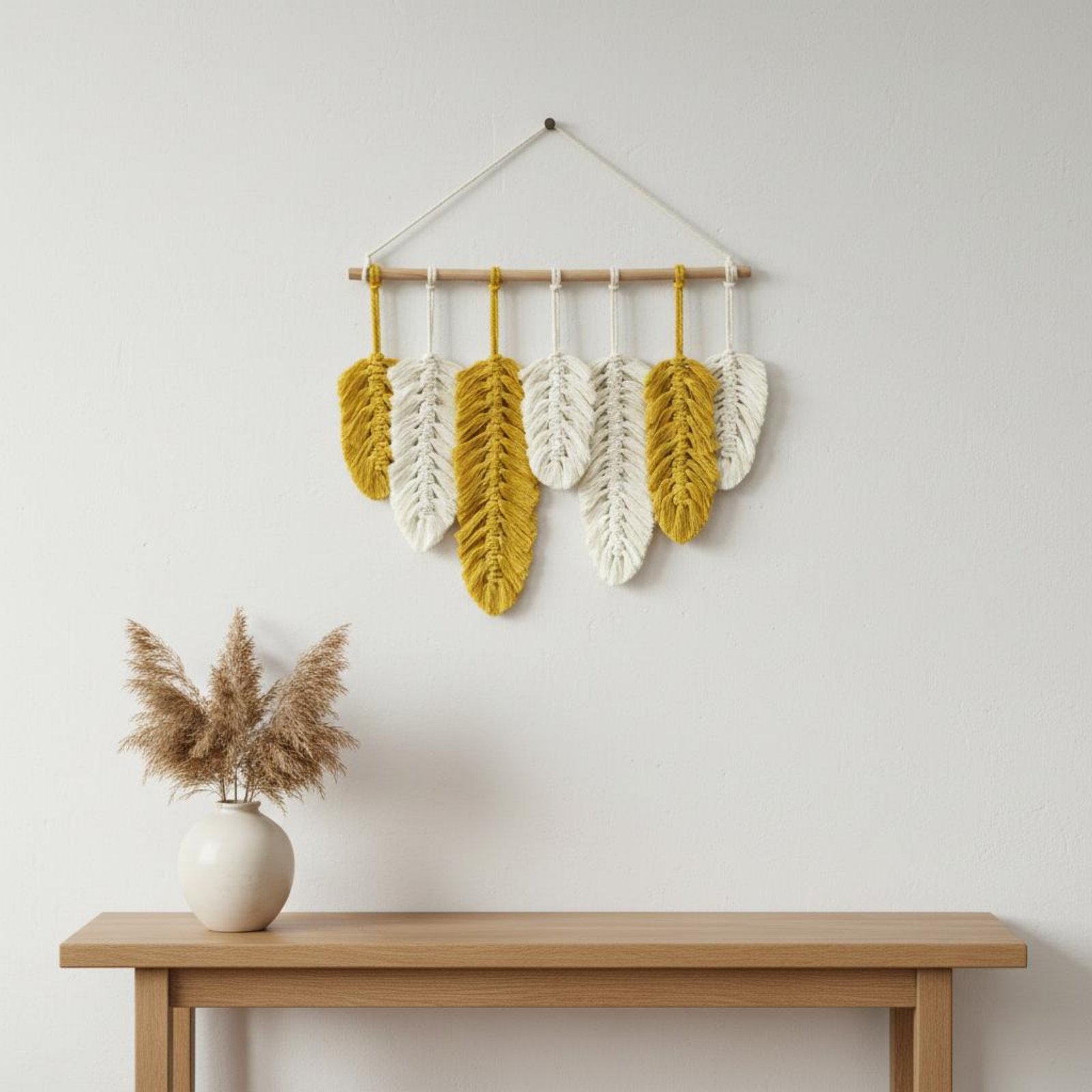 Macrame Feather Wall Hanging H – обзор и цена Home Textiles And Decor