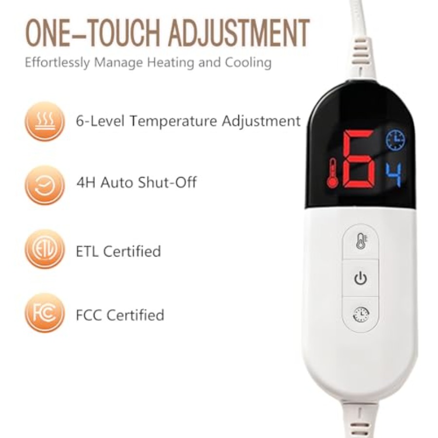 Electric Blanket Twin SizeLuxu – обзор и цена Electric Blanket Heated