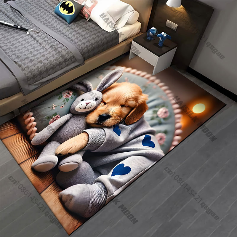 Dog stuffed animalcarpet Yoga  – обзор и цена Home Textiles Rug