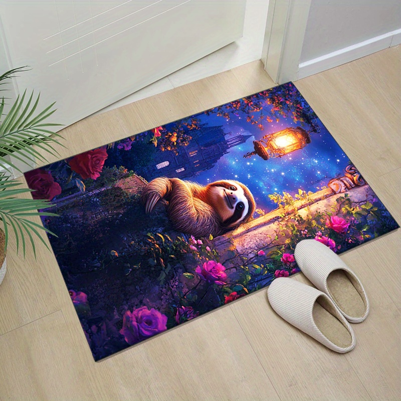 Charming Sloth and Roses Area  – обзор и цена Home Textiles And Furnishing