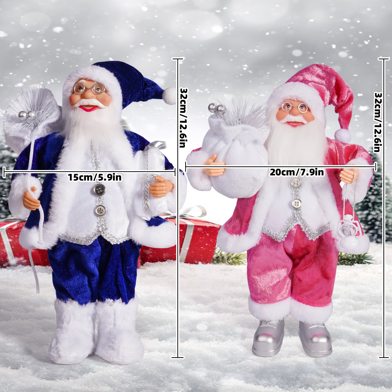 Santa standing ornaments, Sant – обзор и цена Home Textiles And Furnishing