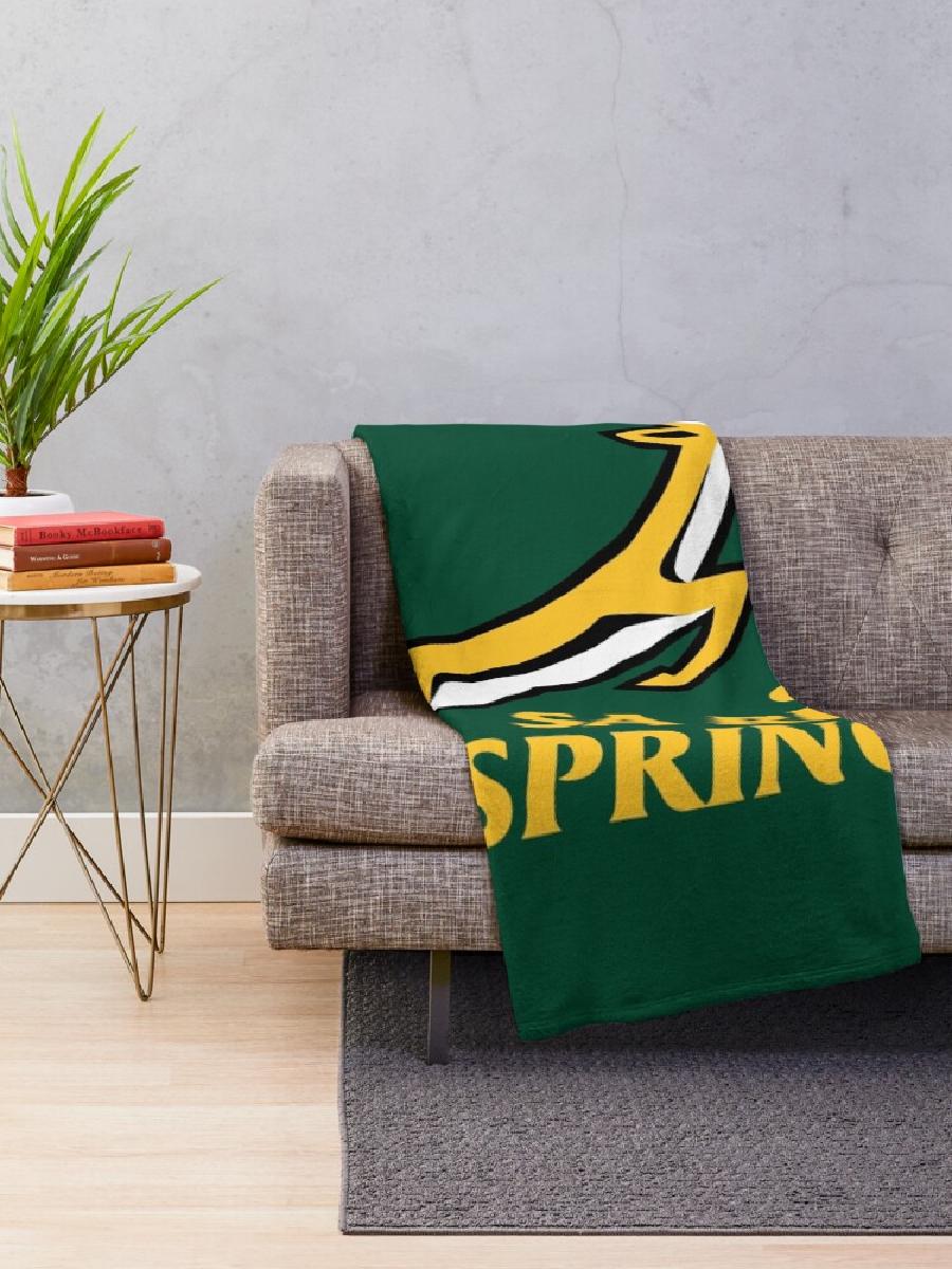 Springbok Rugby Throw Blanket  – обзор и цена Home Textiles Throw