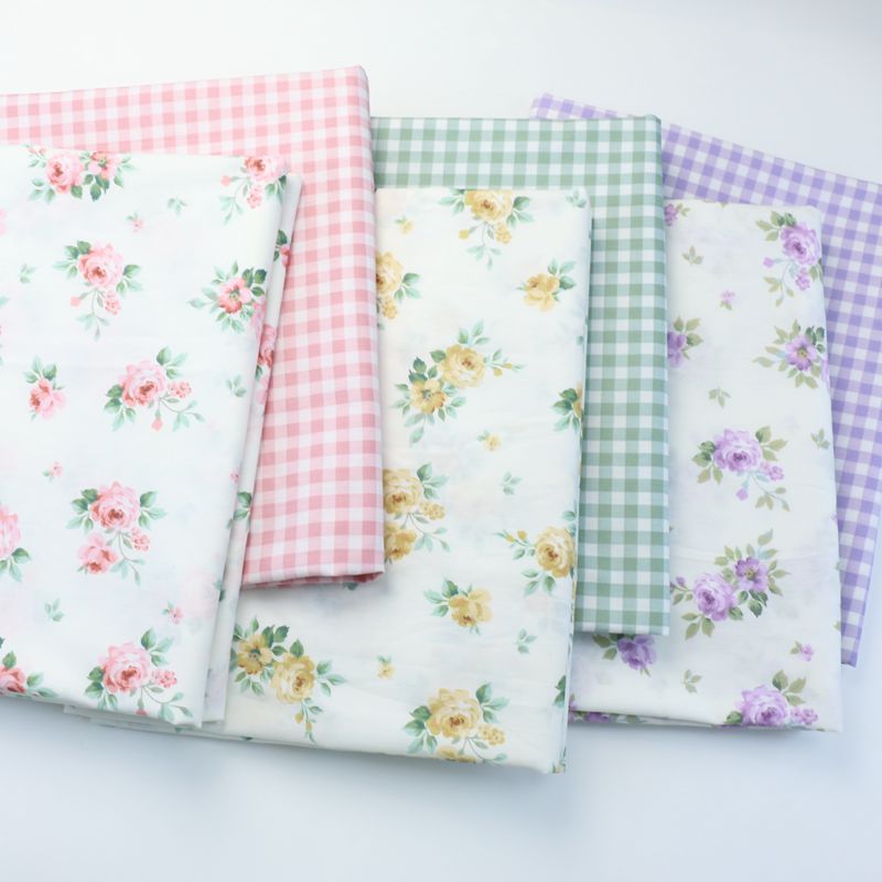 235x50cm Pastoral Pink Purple  – обзор и цена Home Textiles Plaid
