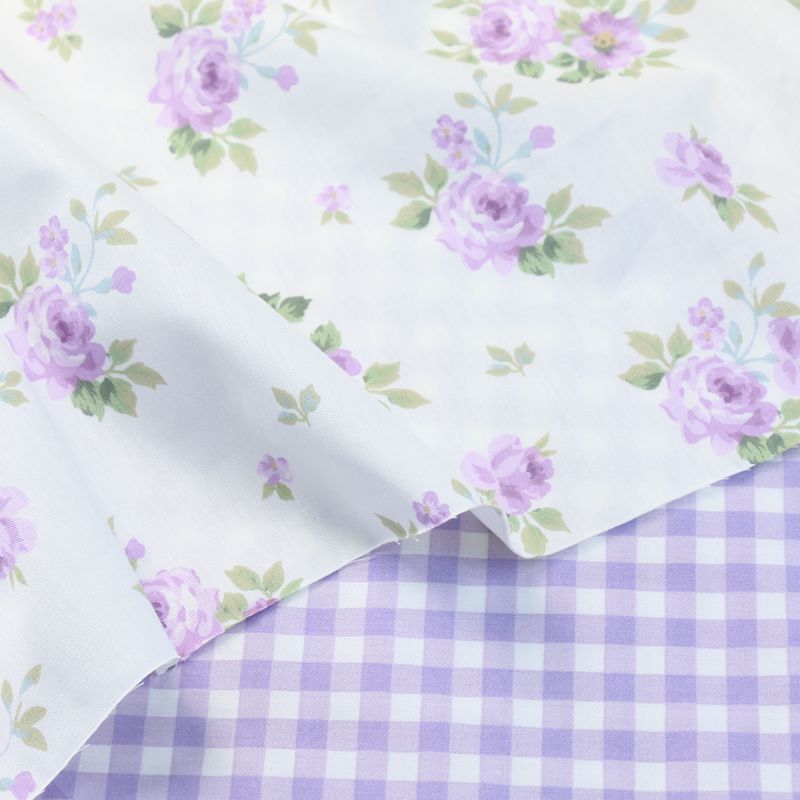235x50cm Pastoral Pink Purple  – обзор и цена Home Textiles Plaid