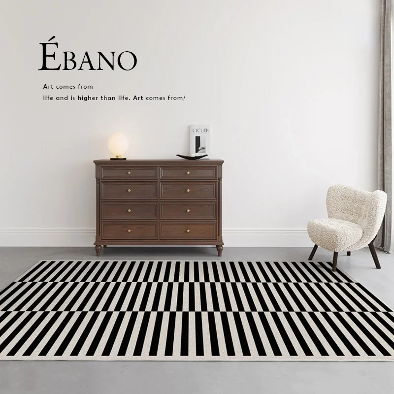 Classic Retro Black White Stri – обзор и цена Home Textiles Plaid