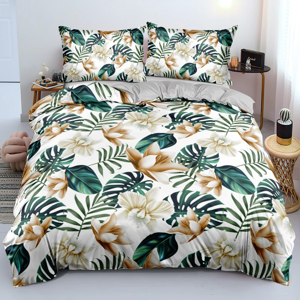3D Design Flowers Duvet Cover  – обзор и цена Linen Duvet Cover