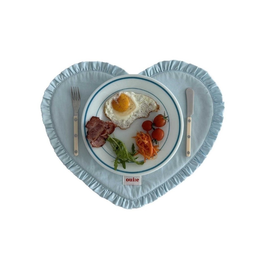 New Heart-shaped Placemats Din – обзор и цена Home Textiles Plaid